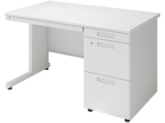 送料込み★コクヨ事務机 コクヨ KOKUYO 事務用デスクSR型 H740タイプ 片袖デスク 3段側面