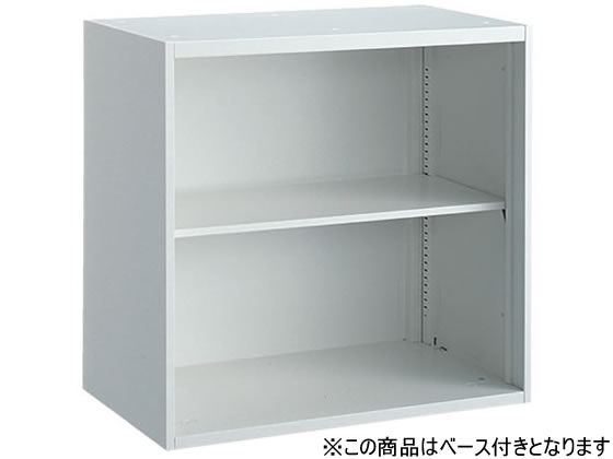 ※ベース付き（必ず下に置いてご使用ください）●外寸法：幅８００×奥行４００×高さ８００ｍｍ（ベース含む）●有効内寸法：幅７６４×奥行３７１×高さ６９６ｍｍ●棚板寸法：幅７９２×奥行３００×厚さ１５ｍｍ