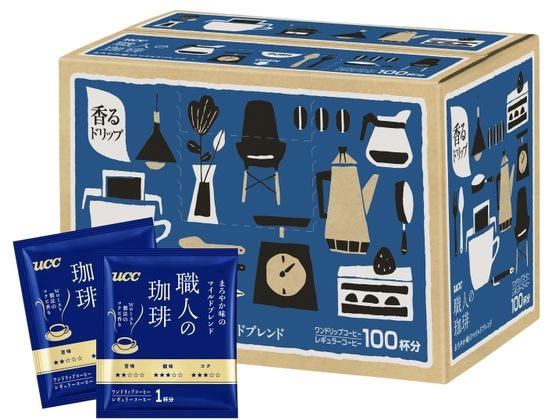 UCC 職人の珈琲ワンドリップ まろやか味のマイルドブレンド100P 通販