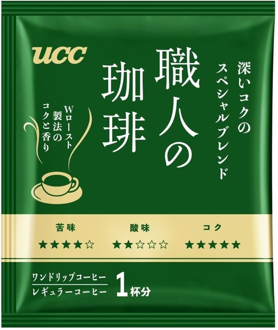ジェシー　川崎市までの配達代込み　職人の珈琲 スペシャリティブレンド 1袋 UCC 職人の珈琲ワンドリップ 深いコクのスペシャルブレンド100P 通販
