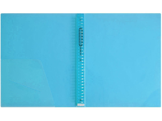 マルマン セプトクルール プラスチックバインダーワイドA4ライトブルー
