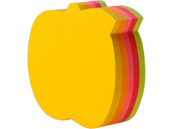 ●仕様：アップル●サイズ：７２×７２ｍｍよりカットアウト●色：蛍光カラー５色ミックス（ビビットイエロー、バイタルオレンジ、グアバ、パワーピンク、アシッドライム）●枚数：２２５枚●注文単位：１冊