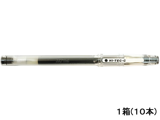 ●色：黒●ゲルインキボールペン●ボール径：０．４ｍｍ●筆跡幅：０．２ｍｍ●水性バイオポリマーインキ●長さ：１３６ｍｍ●キャップ式●注文単位：１箱（１０本）※こちらの商品に対応の替芯はございません。