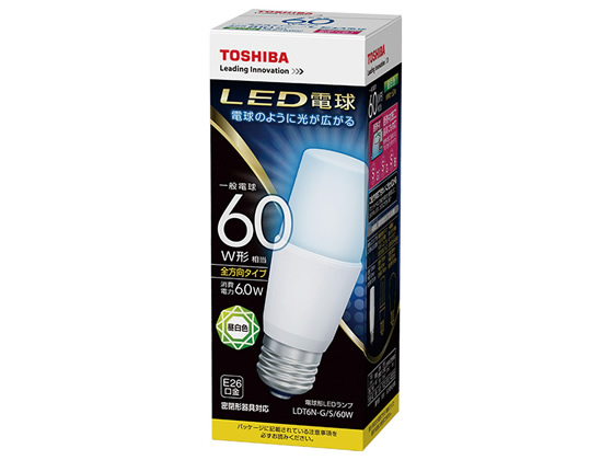 東芝 Led一般電球 60w相当 昼白色 Ldt6n G S 60w Forestway 通販フォレストウェイ 東芝 Led一般電球 60w相当 昼白色 Ldt6n G S 60w Forestway 通販フォレストウェイ