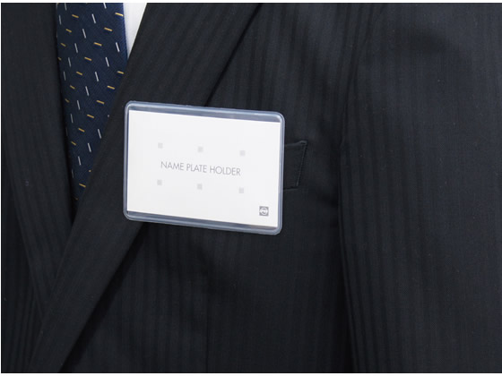 オープン工業 ソフト名札(L寸法) 名刺サイズ 10枚入 N-5 通販