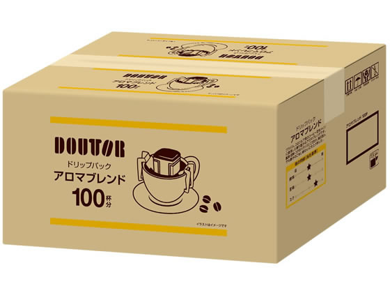 ドトールコーヒー ドリップパック アロマブレンド 100杯 通販