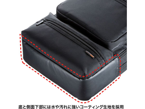 サンワサプライ 3WAYビジネスバッグ縦15.6型ワイド BAG
