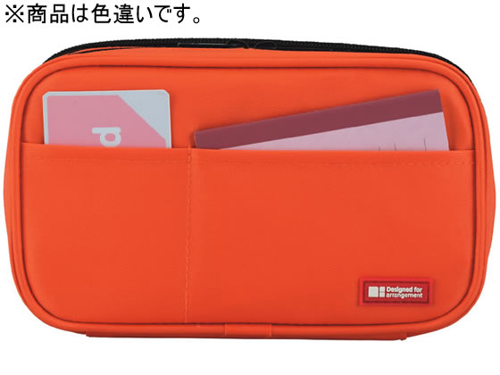 リヒトラブ ペンケース[ブックタイプ]ダブル 黄緑 A7555-6 通販