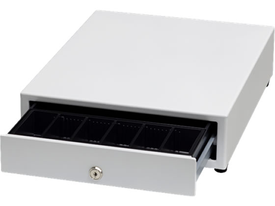 新品キャッシュドロア AIRレジ対応 セイコーインスツル セイコーインスツル （Airレジ対応）キャッシュドロア 白 DRW