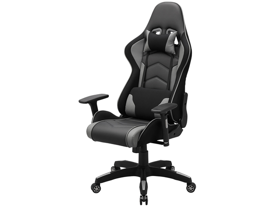 ●品番：ＳＮＣ−Ｌ１８ＧＹ●カラー：グレー●サイズ：幅６７５×奥行６６０〜１２５０×高さ１２７５〜１３５０ｍｍ（座面高さ４８５〜５６０ｍｍ）●重量：１８．９ｋｇ●材質：座部・背もたれ部／スチール、合板