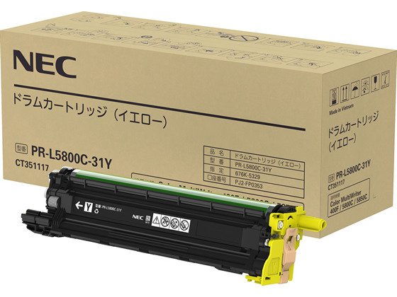 ●色：イエロー●約５００００枚印字可能●対応機種：Ｃｏｌｏｒ ＭｕｌｔｉＷｒｉｔｅｒ ５８００Ｃ／ＰＲ−Ｌ５８００Ｃ／Ｃｏｌｏｒ ＭｕｌｔｉＷｒｉｔｅｒ ５８５０Ｃ／ＰＲ−Ｌ５８５０Ｃ／Ｃｏｌｏｒ Ｍ