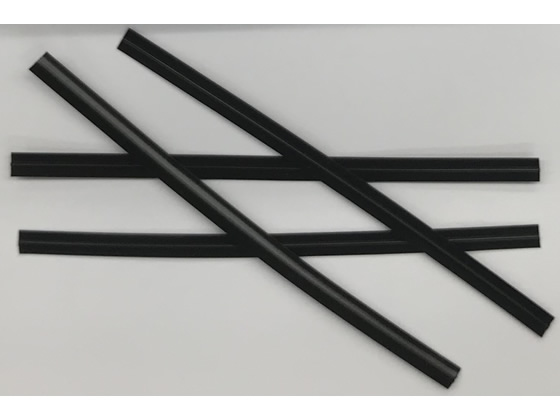 共和 ビニタイ 黒 塩ビ 4mm×8cm 1000本 QA-080-7G 通販【フォレスト 