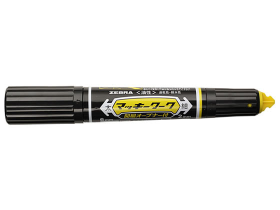●インク色：黒●筆記線幅：細字／２．０ｍｍ、太字／６．０ｍｍ●油性インキ●対象テープ：クラフトテープ、布テープ●注文単位：１本