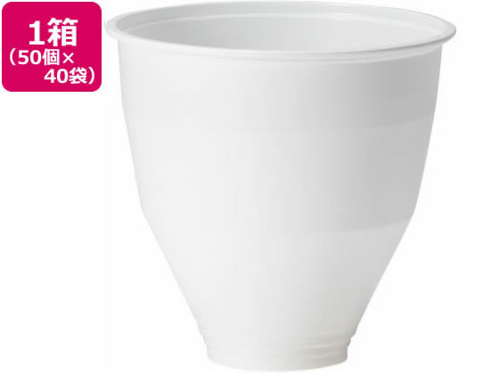 ●商品サイズ：口径７８×Ｈ７６ｍｍ●容量：約２１０ｍｌ●材質：ポリスチレン●耐熱温度：８０℃●入数：１箱（５０個＊４０袋）●カップホルダー別売りです。