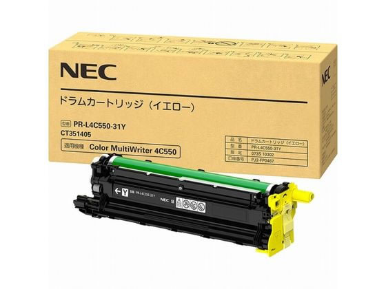 ●色：イエロー●印字可能枚数：約６００００枚●対応機種：Ｃｏｌｏｒ ＭｕｌｔｉＷｒｉｔｅｒ ４Ｃ５５０ （ＰＲ−Ｌ４Ｃ５５０）