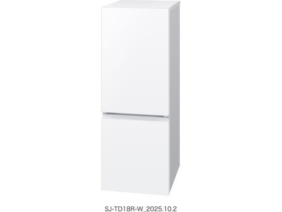 シャープ 冷蔵庫 179L マットホワイト SJ-TD18R-W 通販【フォレスト