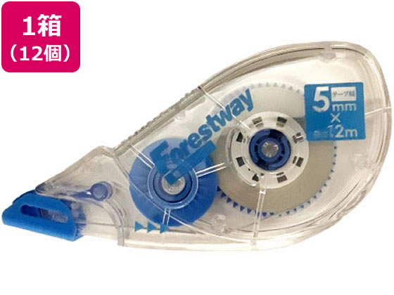 Forestway 修正テープ 5mm×12m 12個入 通販【フォレストウェイ】