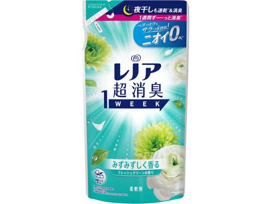 P&G レノア超消臭1week フレッシュグリーン 詰替 370mL 通販