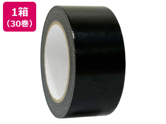 Forestway カラー布テープ 0.2mm厚 50mm×25m 黒 30巻 通販【フォレスト