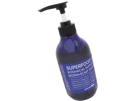 スーパーフードラボ ビオチン+ スカルプ シャンプー 480mL 通販
