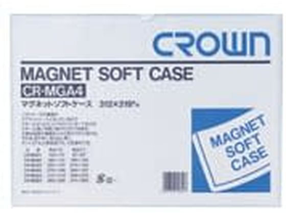 �N���E�� �}�O�l�b�g�\�t�g�P�[�X A4�� �T�C���v���[�g 24-3023-01 CR-MGA4-W(A4)