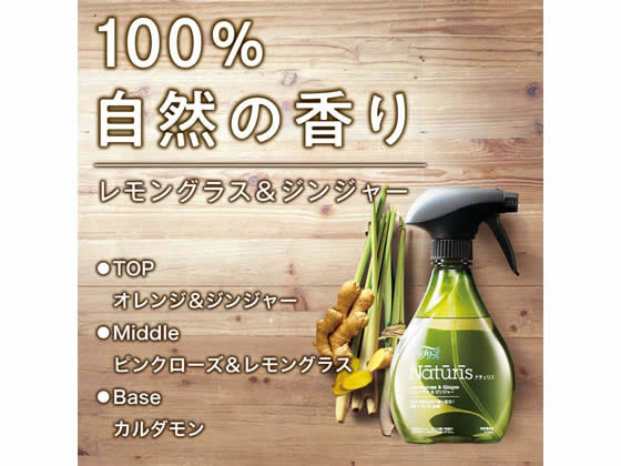 P&G ファブリーズ ナチュリス レモングラス&ジンジャー 本体