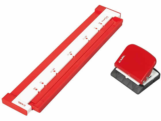 カール事務器 ゲージパンチ レッド GP-2630-R | Forestway【通販 ...
