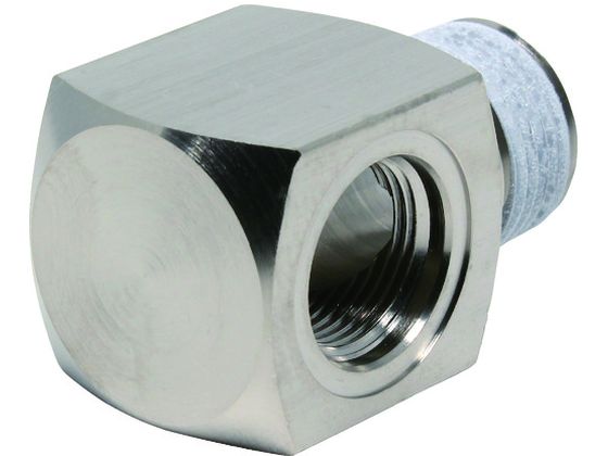 ●接続口径：Ｒ３／８●最高使用圧力（ＭＰａ）：１．０●使用温度範囲（℃）：０〜６０（凍結なきこと）●使用流体：空気●二面幅（ｍｍ）：２２●組立用ねじサイズ：Ｍ１４×１●使用真空圧力（ｋＰａ）：−１００