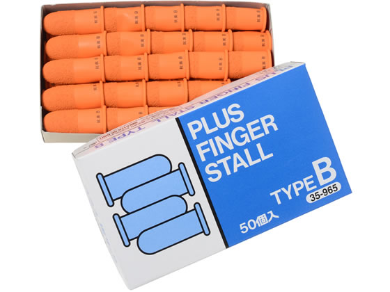 プラス 指サック B(中) 50個入 KM-202H 35-965 通販【フォレストウェイ】