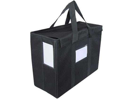 今村紙工 オフィスミーティングバッグ フタ付 A4 ブラック OSB-A4 通販