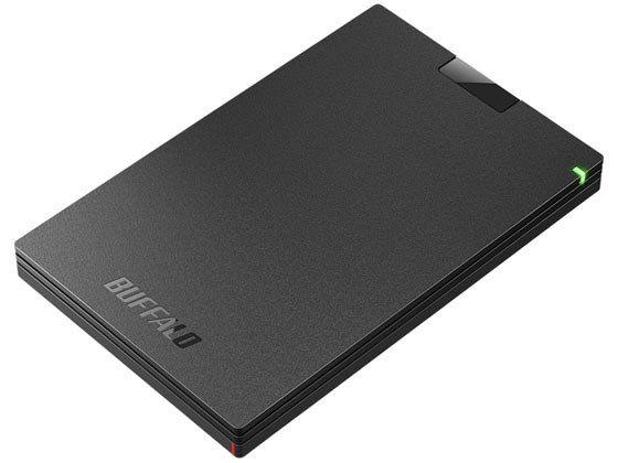 バッファロー ポータブルHDD 500GB ブラック HD-PCG500U3-BA 通販