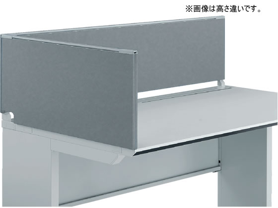 ●外寸法：奥行７５０×高さ５００×厚み２４ｍｍ●表面／布張り、芯材／パーティクルボード、笠木／アルミ、サイドキャップ／ＡＢＳ、取付金具／スチール、ＡＢＳ●質量：５ｋｇ●カラー：ホワイトグレー●生産国：