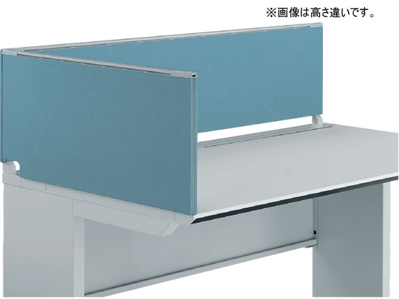 ●外寸法：奥行７５０×高さ５００×厚み２４ｍｍ●表面／布張り、芯材／パーティクルボード、笠木／アルミ、サイドキャップ／ＡＢＳ、取付金具／スチール、ＡＢＳ●質量：５ｋｇ●カラー：ホワイトブルー●生産国：