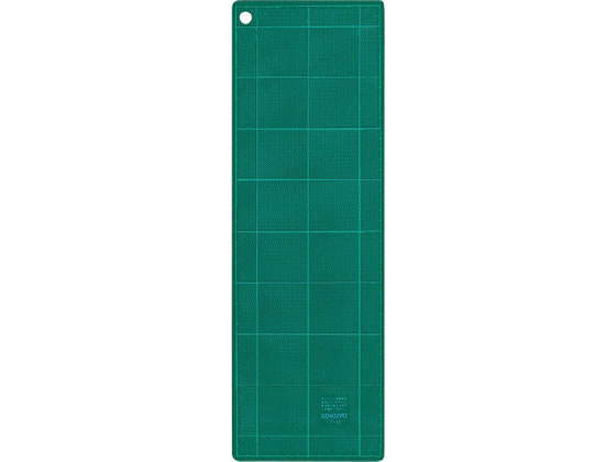 ●製品色：グリーン●サイズ（外寸法）：タテ４５０×ヨコ１５０ｍｍ●厚さ：３ｍｍ●材質：表裏面／軟質オレフィン系樹脂、中芯／再生硬質オレフィン系樹脂●両面使用可能（両面に方眼印刷）●グリーン購入法適合●