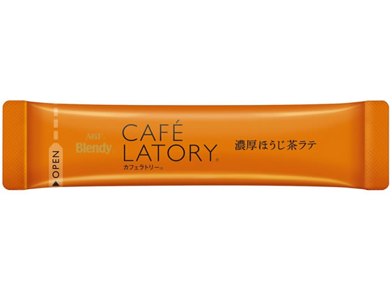 味の素agf ブレンディカフェラトリースティック 濃厚ほうじ茶ラテ6本 Forestway 通販フォレストウェイ