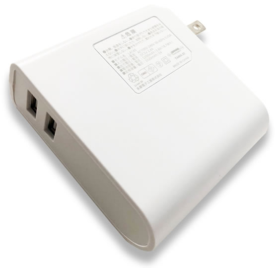 tamas モバイルバッテリー 5200mA Type-C変換付 TLA16SCAW 通販