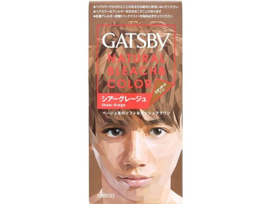 マンダム ギャツビー ナチュラルブリーチカラー シアーグレージュ 通販