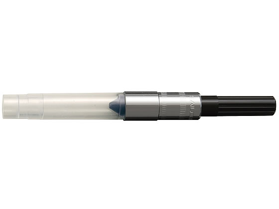 ●色：ブラック●本体サイズ：φ７．５×６９ｍｍ●本体重量：２．８ｇ※プロフィットやプロフェッショナルギアなどセーラーの定番の万年筆にお使いいただけます。※シャレーナ、グラシールなどボディが極細の万年筆