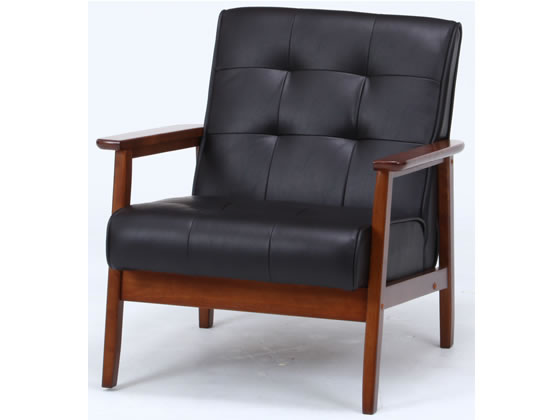 ソファ 1人掛け バイキャスト ソファー 椅子 フレンズ ダークブラウン 楽天市場】【送料無料_b】リビング バイキャストPUソファー フレンズ