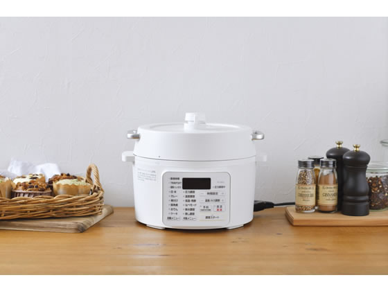 アイリスオーヤマ 電気圧力鍋 2.2L PC-MA2-W 通販【フォレスト