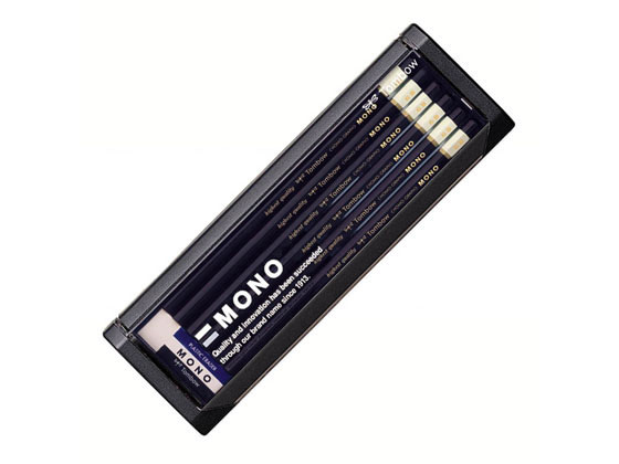 トンボ鉛筆 TOMBOW KKS製図用フィルム専用鉛筆 3H １ダース ブラック トンボ鉛筆 鉛筆モノ 6B MONO-6B 通販【フォレストウェイ】