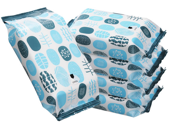 Forestway アルコールウェットティッシュ 34枚入り 5個 通販