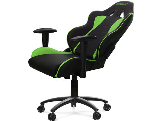 AKRacing緑　ゲーミングチェア　革 AKRacing（エーケーレーシング） 3年保証 ゲーミングチェア