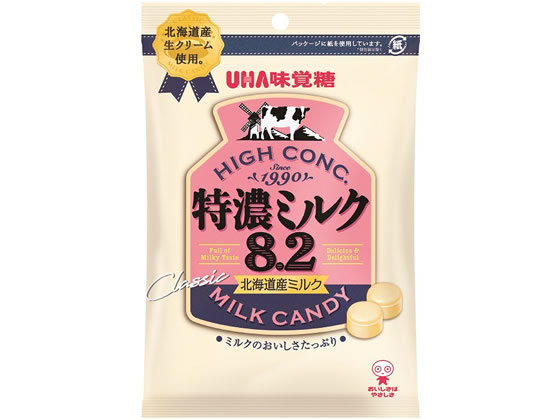 UHA味覚糖 特濃ミルク8.2 88g 91045 通販【フォレストウェイ】