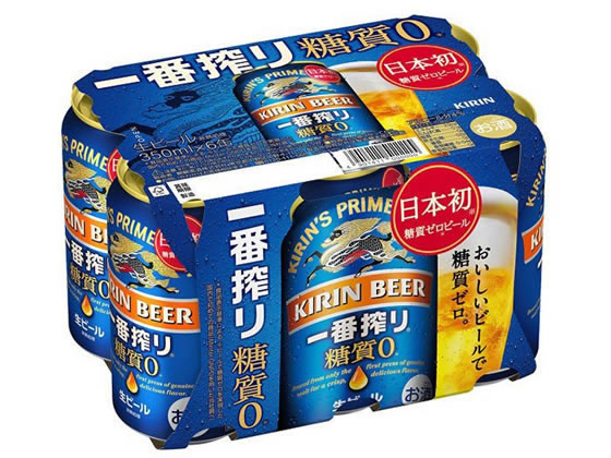 酒)キリンビール 一番搾り 糖質ゼロ 350ml 6缶 通販【フォレストウェイ】