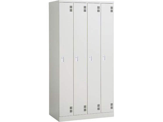 ●カラー：グレイッシュホワイト●外寸法：幅９００×奥行５１５×高さ１７９０ｍｍ●有効内寸法：（１列あたり）幅１８４．７×奥行４７８×高さ１６８５ｍｍ●材質：スチール（メラミン焼付塗装）●質量：５４．５