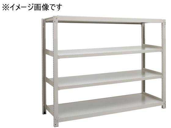 瀬戸内スチール 中量ラック3M 天地4段 単体IV H2100W1855 通販