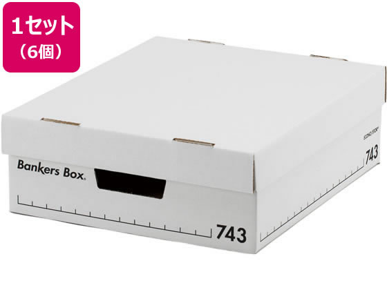 フェローズ バンカーズボックス 743Sボックス 6枚入 FE-1007801 通販