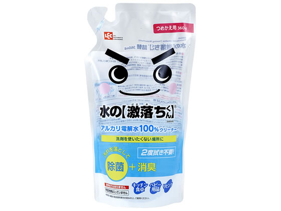 ●仕様：つめかえ用●内容量：３６０ｍｌ●液性：アルカリ性●成分：アルカリ電解水１００％（水酸化ナトリウム０．１８％※本品のアルカリ性を水酸化ナトリウムで換算した値です。）●生産国：日本