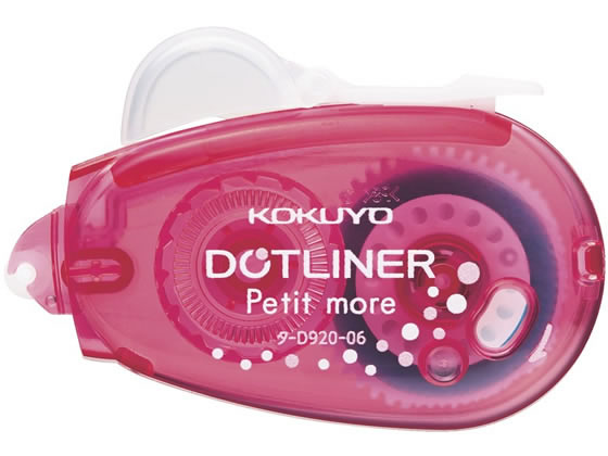 コクヨ テープのり [ドットライナープチモア] ピンク タ-D920-06P 通販